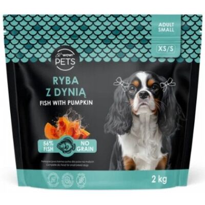 Inny producent Sucha karma dla psa WOW!PETS Ryba z dynią małe rasy 2kg Inny producent Sucha karma dla psa WOW!PETS Ryba z dynią małe rasy 2kg
