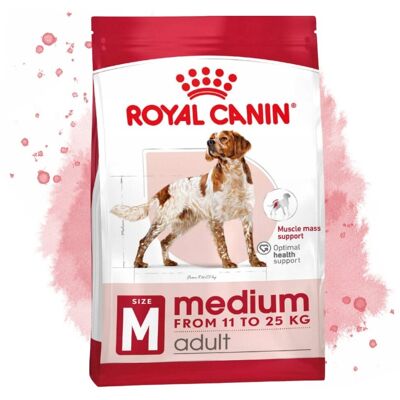 SUCHA KARMA ROYAL CANIN MEDIUM ADULT 15KG DLA PSÓW RAS ŚREDNICH SUCHA KARMA ROYAL CANIN MEDIUM ADULT 15KG DLA PSÓW RAS ŚREDNICH