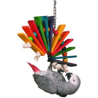 Parrot Planet Tęczowy akordeon - dla średnich i dużych papug Parrot Planet Tęczowy akordeon - dla średnich i dużych papug