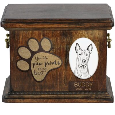 Thai Ridgeback - skrzynia pamiątkowa psa, personalizowana skrzynia ze zdjęciem, skrzynia ze zdjęciem psa marki Art-Dog Thai Ridgeback - skrzynia pamiątkowa psa, personalizowana skrzynia ze zdjęciem, skrzynia ze zdjęciem psa marki Art-Dog