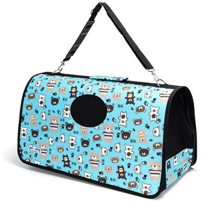 NOBLEZA Torba L Transportowa Dla Psa Lub Kota 51x26x29cm Z Okienkiem Na Ramię NOBLEZA Torba L Transportowa Dla Psa Lub Kota 51x26x29cm Z Okienkiem Na Ramię
