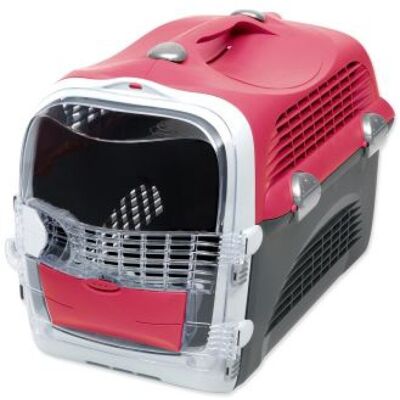 Transporter Catit Design Cabrio, czerwony/szary Transporter Catit Design Cabrio, czerwony/szary