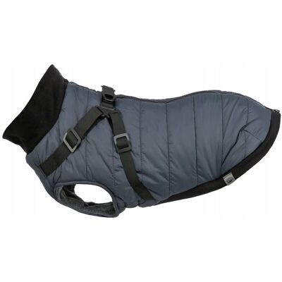 TRIXIE PONTIS PŁASZCZYK Z SZELKAMI KURTECZKA UBRANKO JESIEŃ ZIMA DLA PSA NIEBIESKI XS 30CM TRIXIE PONTIS PŁASZCZYK Z SZELKAMI KURTECZKA UBRANKO JESIEŃ ZIMA DLA PSA NIEBIESKI XS 30CM