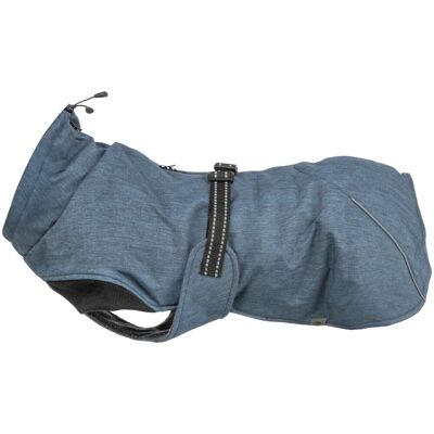 TRIXIE RIOM PŁASZCZYK ZIMOWY JESIENNY UBRANKO KURTECZKA DLA PSA CIEMNONIEBIESKI M 45CM TRIXIE RIOM PŁASZCZYK ZIMOWY JESIENNY UBRANKO KURTECZKA DLA PSA CIEMNONIEBIESKI M 45CM
