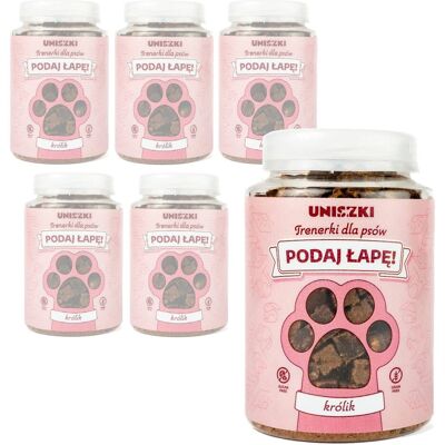 Uniszki Trenerki Królik 6x150g Przysmak Treningowy Dla Psa Uniszki Trenerki Królik 6x150g Przysmak Treningowy Dla Psa