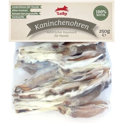 Inny producent Uszy Królicze Z Sierścią Dla Psa 250G Naturalny Gryzak Bogate W Wapń I Kolagen Leiky Inny producent Uszy Królicze Z Sierścią Dla Psa 250G Naturalny Gryzak Bogate W Wapń I Kolagen Leiky