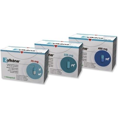 VETOQUINOL - Zylkene 450 mg - 10 tabletek - Suplement dla zwierząt VETOQUINOL - Zylkene 450 mg - 10 tabletek - Suplement dla zwierząt