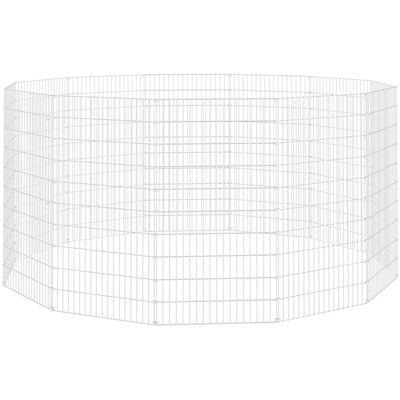 vidaXL Klatka dla królików 54x100cm Galwanizowane Żelazo Trwałe vidaXL Klatka dla królików 54x100cm Galwanizowane Żelazo Trwałe