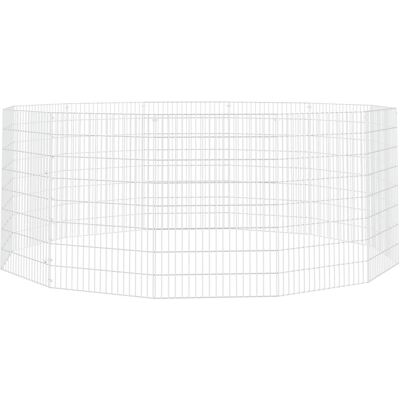 vidaXL Srebrny ocynkowany żelazny wybieg 54x80 cm - Wybieg vidaXL Srebrny ocynkowany żelazny wybieg 54x80 cm - Wybieg