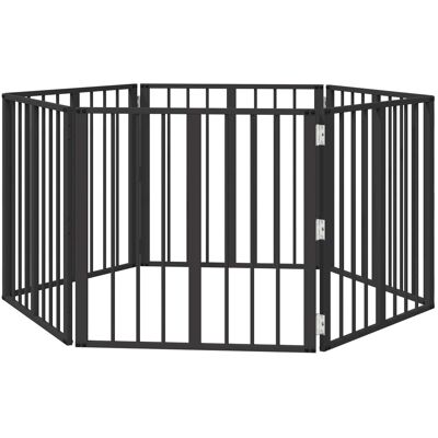 vidaXL Bramka dla psa 6 pcs Czarny 60 x 60 cm Stal Galwanizowana vidaXL Bramka dla psa 6 pcs Czarny 60 x 60 cm Stal Galwanizowana