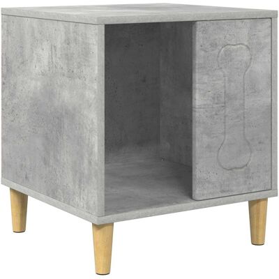 vidaXL Domek dla Psów Betonowy 44 x 42 x 49 cm Materiał drewnopochodny vidaXL Domek dla Psów Betonowy 44 x 42 x 49 cm Materiał drewnopochodny