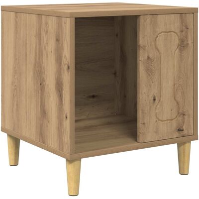 vidaXL Domek dla Psów Dąb rzemieślniczy 44 x 42 x 49 cm vidaXL Domek dla Psów Dąb rzemieślniczy 44 x 42 x 49 cm