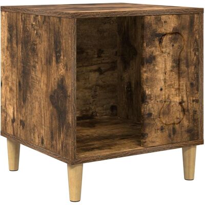 vidaXL Domek dla Psów Dąb wędzony 44 x 42 x 49 cm vidaXL Domek dla Psów Dąb wędzony 44 x 42 x 49 cm