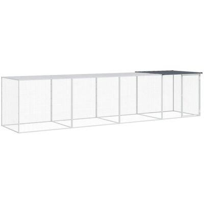 Klatka dla kur z dachem vidaXL 403x98x90 cm - Klatka dla kur Klatka dla kur z dachem vidaXL 403x98x90 cm - Klatka dla kur