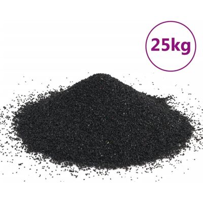 vidaXL Model 44665 Piasek do Akwarium - Czarny - 25 kg - Naturalne Podłoże vidaXL Model 44665 Piasek do Akwarium - Czarny - 25 kg - Naturalne Podłoże