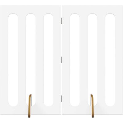 vidaXL Składany kojec dla zwierząt 2 pcs Biały 100,5 x 38 x 90 cm vidaXL Składany kojec dla zwierząt 2 pcs Biały 100,5 x 38 x 90 cm