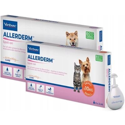 VIRBAC - Allederm - 2 ml - koty małe psy - Spot-on VIRBAC - Allederm - 2 ml - koty małe psy - Spot-on