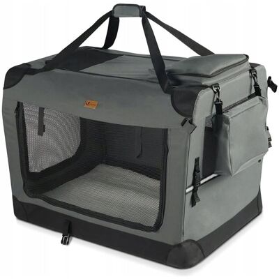Inny producent VOUNOT Składana Transporter Dla Psów I Kotów 50x35x36 cm Szary Inny producent VOUNOT Składana Transporter Dla Psów I Kotów 50x35x36 cm Szary