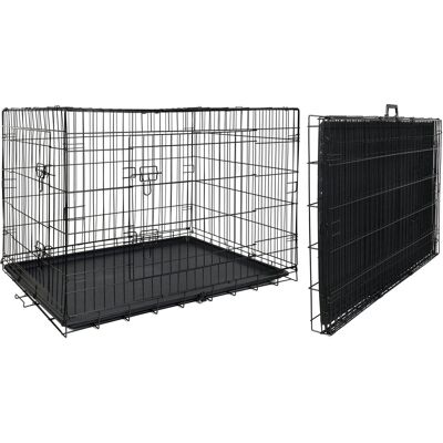 FUNFIT HOME&OFFICE Wielofunkcyjna Metalowa Klatka Dla Psów I Kotów – Rozmiar XXL FUNFIT HOME&OFFICE Wielofunkcyjna Metalowa Klatka Dla Psów I Kotów – Rozmiar XXL