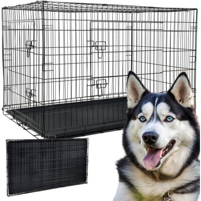 FUNFIT HOME&OFFICE Wielofunkcyjna Metalowa Klatka Dla Psów I Kotów - Rozmiar XXXL FUNFIT HOME&OFFICE Wielofunkcyjna Metalowa Klatka Dla Psów I Kotów - Rozmiar XXXL