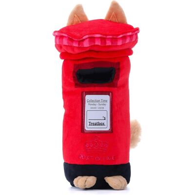 Inny producent Woof Brytyjska skrzynka pocztowa z dozownikiem smakołyków Inny producent Woof Brytyjska skrzynka pocztowa z dozownikiem smakołyków