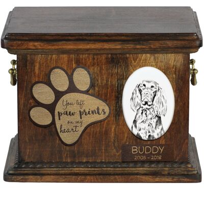 Wyżeł niemiecki szorstkowłosy, Drahthaar - skrzynia pamiątkowa psa, personalizowana skrzynia ze zdjęciem, skrzynia ze zdjęciem psa marki Art-Dog Wyżeł niemiecki szorstkowłosy, Drahthaar - skrzynia pamiątkowa psa, personalizowana skrzynia ze zdjęciem, skrzynia ze zdjęciem psa marki Art-Dog
