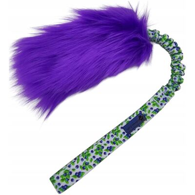 KoloroweŁapki ZABAWKA SZARPAK ZE SZTUCZNYM FUTERKIEM DLA PSA FIOLETOWE BORÓWKI KoloroweŁapki ZABAWKA SZARPAK ZE SZTUCZNYM FUTERKIEM DLA PSA FIOLETOWE BORÓWKI