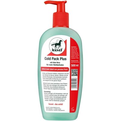 Inny producent Żel regenerujący LEOVET ColdPack+ 500ml z aloesem Inny producent Żel regenerujący LEOVET ColdPack+ 500ml z aloesem