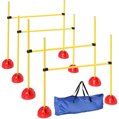 Zestaw Agility dla psów PawHut, 4 elementy, treningowy Zestaw Agility dla psów PawHut, 4 elementy, treningowy