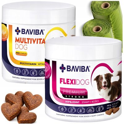 brak danych Zestaw BAVIBA FLEXI DOG STRONG +MULTIVITA DOG MAX Suplementy dla Psa 120szt brak danych Zestaw BAVIBA FLEXI DOG STRONG +MULTIVITA DOG MAX Suplementy dla Psa 120szt