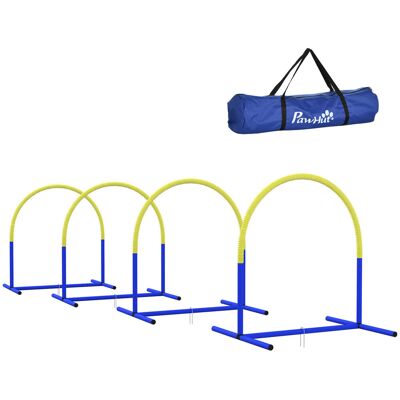 PawHut Zestaw do agility dla psów, 4 elementy, ćwiczenia treningowe PawHut Zestaw do agility dla psów, 4 elementy, ćwiczenia treningowe