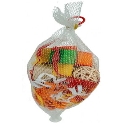 Parrot Planet Zestaw do montażu i uzupełnienia zabawek II - części zamienne do robienia zabawek dla papug DIY lub zabawka do łapki Parrot Planet Zestaw do montażu i uzupełnienia zabawek II - części zamienne do robienia zabawek dla papug DIY lub zabawka do łapki