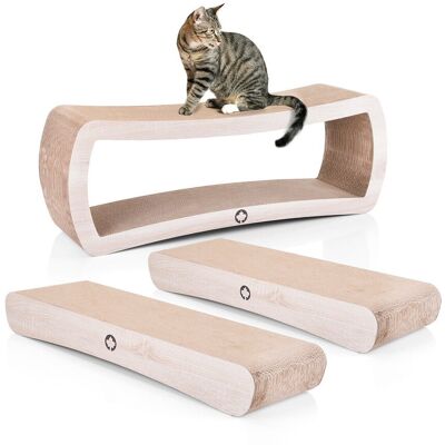 Zestaw Jumbo 1 Szt Galaxy + 2 Szt Wave Xxl 3 Drapaki Dla Kota Canadian Cat Naturalny Zestaw Jumbo 1 Szt Galaxy + 2 Szt Wave Xxl 3 Drapaki Dla Kota Canadian Cat Naturalny
