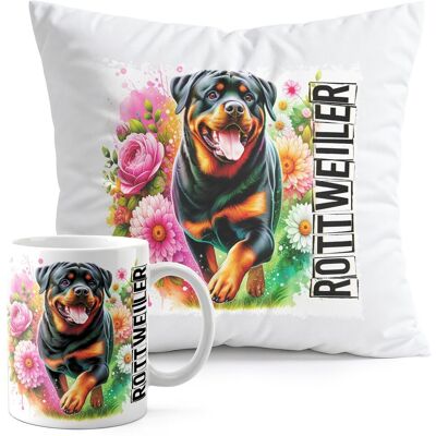 WORLD CASE ZESTAW KUBEK + PODUSZKA DRUK - PIES PSY PIESEK RASA ROTTWEILER WORLD CASE ZESTAW KUBEK + PODUSZKA DRUK - PIES PSY PIESEK RASA ROTTWEILER
