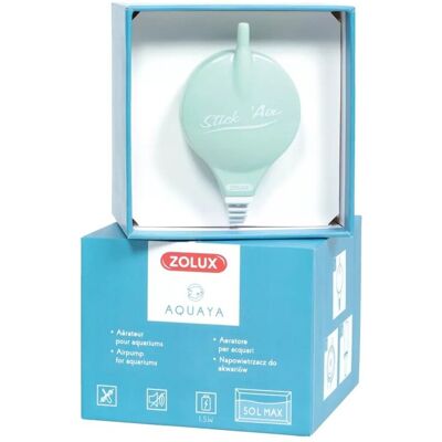 Zolux - 1.5W 18.6L/h - Zielony - Do 50L - Pompa powietrza Zolux - 1.5W 18.6L/h - Zielony - Do 50L - Pompa powietrza
