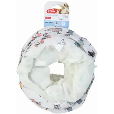 ZOLUX Zabawka dla kota tunel wzór koty i myszy CHATOUILLE 100cm ZOLUX Zabawka dla kota tunel wzór koty i myszy CHATOUILLE 100cm