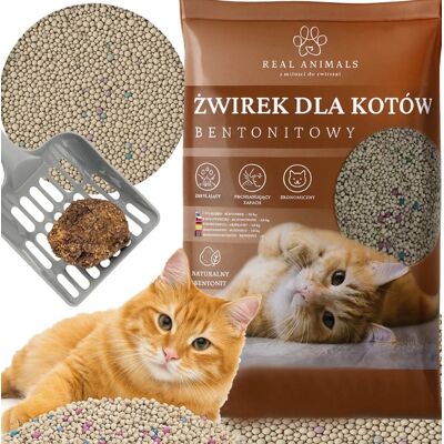 Realne Ceny Żwirek Bentonitowy Kota Naturalny 20 kg Zbrylający Bezpyłowy Ultrachłonny Realne Ceny Żwirek Bentonitowy Kota Naturalny 20 kg Zbrylający Bezpyłowy Ultrachłonny