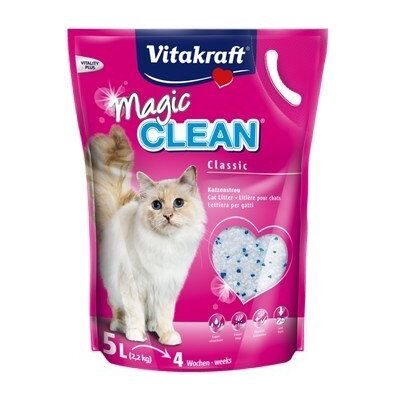 Vitakraft Niebieska Silikatowa Kocia Żwirek - 5L Vitakraft Niebieska Silikatowa Kocia Żwirek - 5L