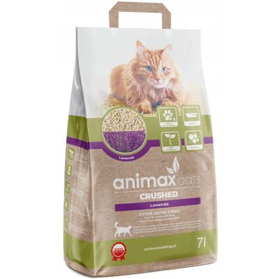 Inny producent Żwirek zbrylający drewniany naturalny dla kota lawenda zielona herbata 2x7l / Animaxkot Inny producent Żwirek zbrylający drewniany naturalny dla kota lawenda zielona herbata 2x7l / Animaxkot