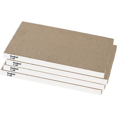 Drapaki Kartonowe Dla Kotów Slab White 4szt. Frebelcat Drapaki Kartonowe Dla Kotów Slab White 4szt. Frebelcat
