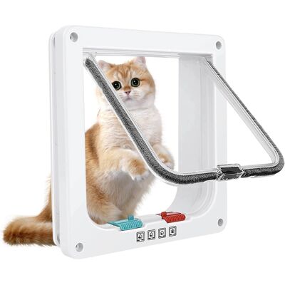 Inny producent Klapka Dla Kota I Małego Psa 20x19 Cm Blokada Magnetyczna 4-Drożna Inny producent Klapka Dla Kota I Małego Psa 20x19 Cm Blokada Magnetyczna 4-Drożna