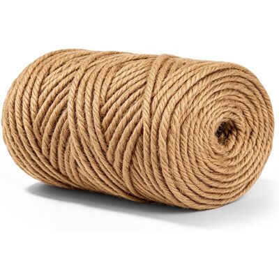 Inny producent Linka Jutowy 5mm 30m Naturalny Sizalowy Do Drapakow Ogrodu Inny producent Linka Jutowy 5mm 30m Naturalny Sizalowy Do Drapakow Ogrodu