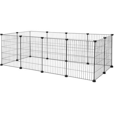 Inny producent Lionto Triušių Aptvaras Iš Metalo 144 × 74 × 46 Cm, Juodas, Pf00199 Inny producent Lionto Triušių Aptvaras Iš Metalo 144 × 74 × 46 Cm, Juodas, Pf00199