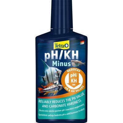 Tetra Ph/kh Minus 250ml Środek W Płynie Regulujący Twardość Wody W Akwarium Tetra Ph/kh Minus 250ml Środek W Płynie Regulujący Twardość Wody W Akwarium