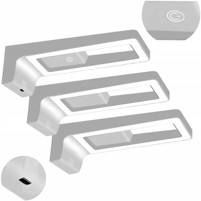 Orno 3x Lampek Podszafkowych Led 3x 3w Włącznik + Usb Orno 3x Lampek Podszafkowych Led 3x 3w Włącznik + Usb