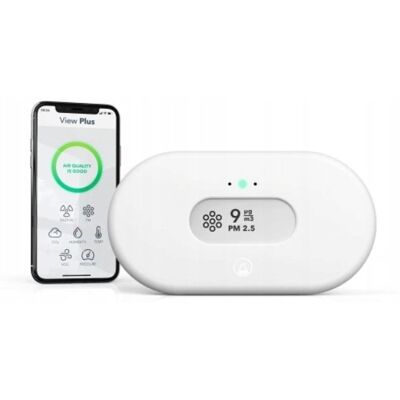 Inny producent Airthings 2960 View Plus Monitor Jakości Powietrza Czujnik Aplikacja Inny producent Airthings 2960 View Plus Monitor Jakości Powietrza Czujnik Aplikacja