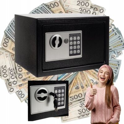 inna (Inny) DOMOWY SEJF KASA PANCERNA SZYFR KOD KLUCZE KASETKA NA ZAMEK ELEKTRYCZNY inna (Inny) DOMOWY SEJF KASA PANCERNA SZYFR KOD KLUCZE KASETKA NA ZAMEK ELEKTRYCZNY