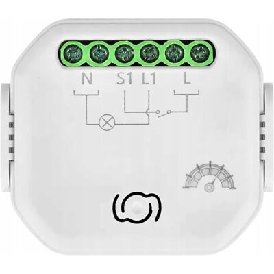 Przekaźnik Wifi Włącznik Światła Ściemniacz Orno Tuya Dopuszkowy 1-Kanałowy Przekaźnik Wifi Włącznik Światła Ściemniacz Orno Tuya Dopuszkowy 1-Kanałowy