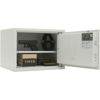 Valberg Sejf na broń S1 dokumenty pieniądze Arsenał 30 EL, RAL 7035 domowy biurowy elektroniczny Valberg Sejf na broń S1 dokumenty pieniądze Arsenał 30 EL, RAL 7035 domowy biurowy elektroniczny