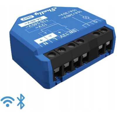 Shelly Inteligentny Sterownik Gen3 Wi-Fi 1-Kanałowy Zdalne Sterowanie Wifi Shelly Inteligentny Sterownik Gen3 Wi-Fi 1-Kanałowy Zdalne Sterowanie Wifi